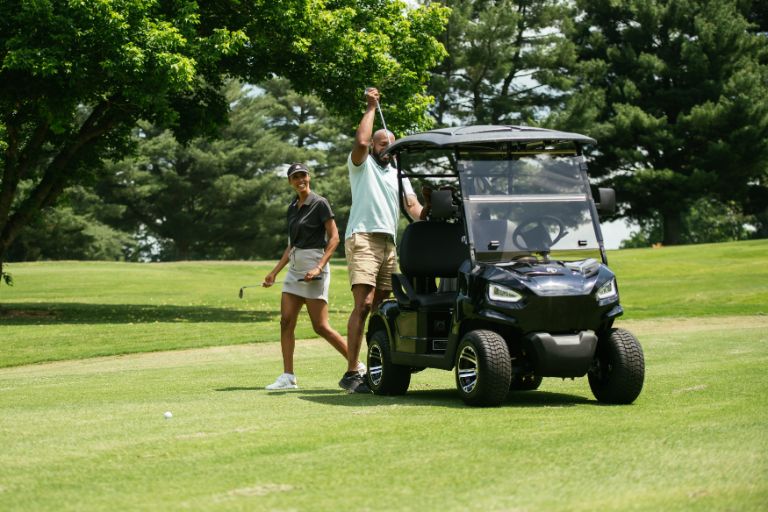 Golf cart mounts