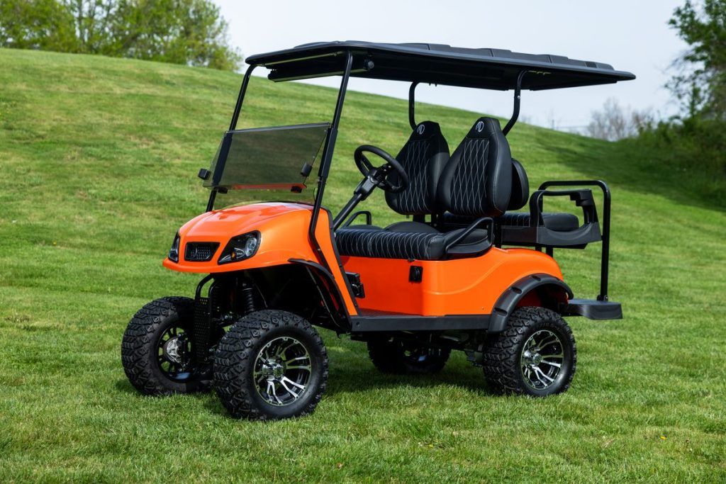 Golf cart tire pressure