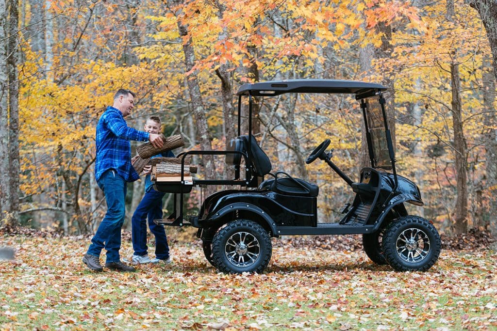 Golf carts for off-roading