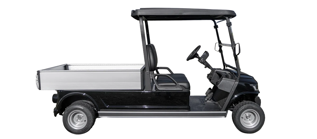 Utility Electric Golf Cart Right Side View