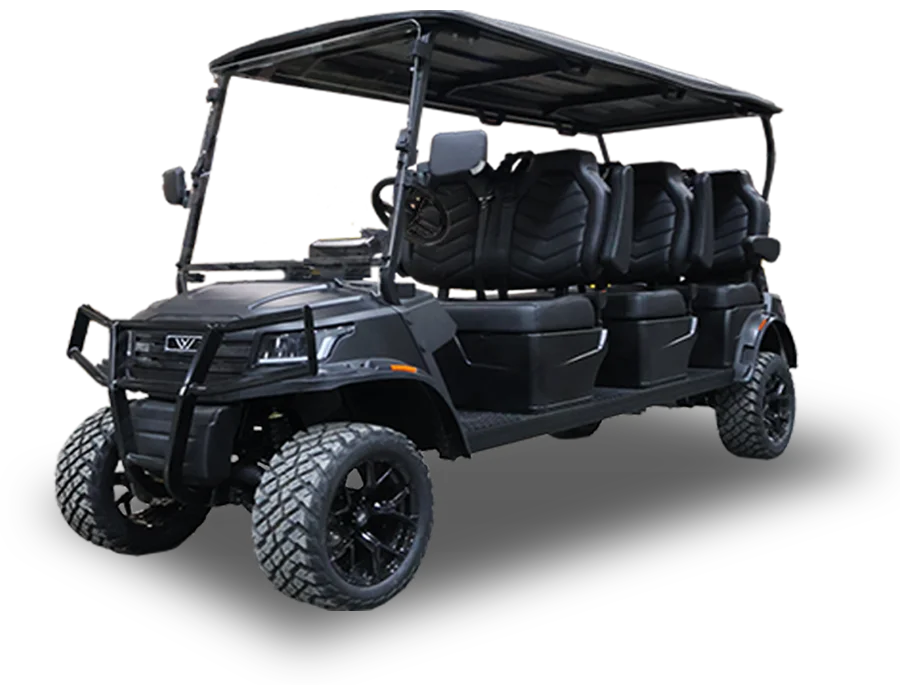 F6 Electric Golf Cart Model Silhouette