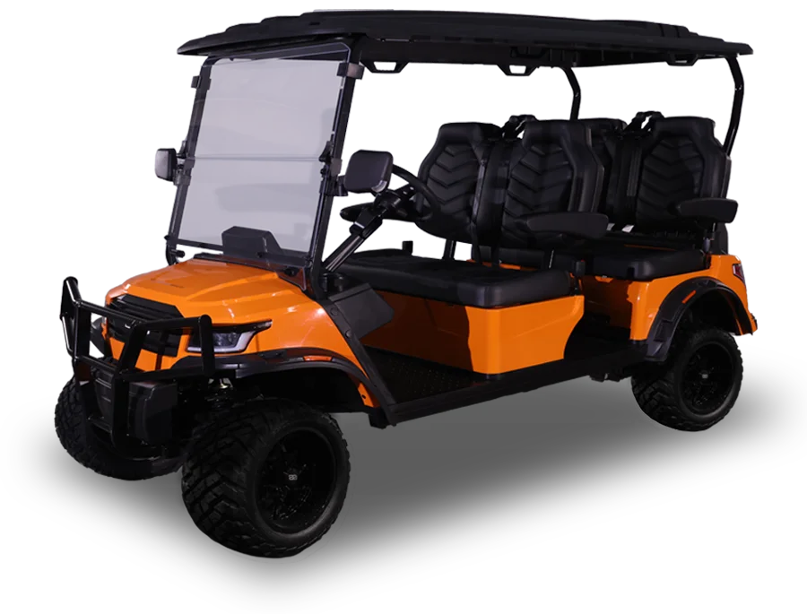 FF4 Electric Golf Cart Model Silhouette