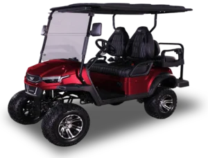 W5 Electric Golf Cart Model Silhouette