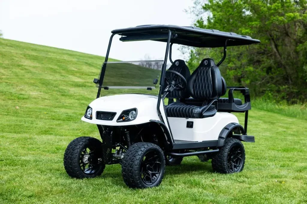 Golf cart on/off switch