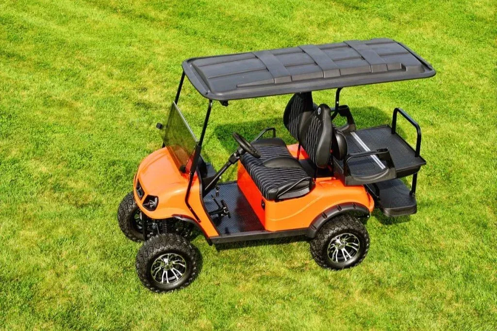 Maintenance for golf cart suspension