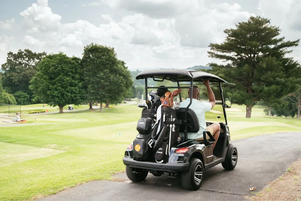 branded golf cart costs