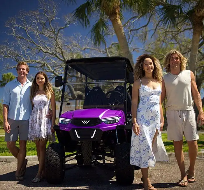 W7 Electric Golf Cart Model For Sale