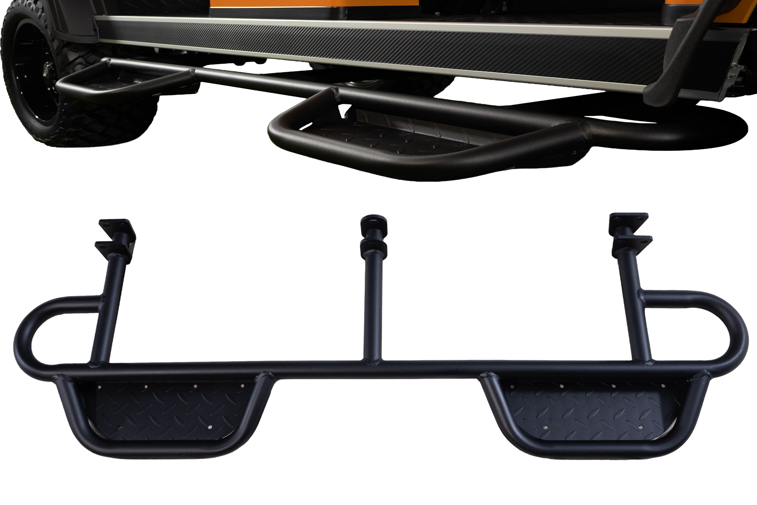 ff4-step-bars-product-image FF4 golf cart model step bars
