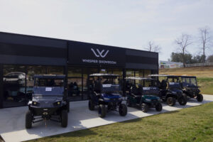new whisper golf carts 